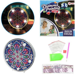 HAFT DIAMENTOWY DIAMOND PAINTING MOZAIKA ŚWIETLNA