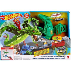 HOT WHEELS ATAK SMOKA DRAGON TOR + AUTKO MATTEL