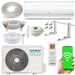 KLIMATYZATOR ŚCIENNY KAISAI ECO 3,5kW GRZANIE ZESTAW MONTAŻOWY 3MB - 5 szt