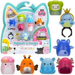 SQUISHMALLOWS SQUISH A LONGS 8 FIGUREK KOLEKCJONERSKICH ZWIERZĄTKA SERIA 2