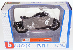 MOTOCYKL BBURAGO 1/18 - XDIAVEL S DUCATI 2016