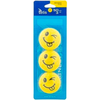 MAGNESY EMOTIKONY BUŹKI DO TABLIC JĘZYCZEK  ŻÓŁTE 50mm 3SZT TETIS