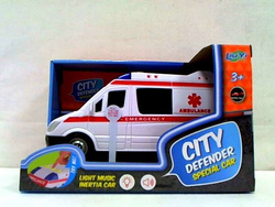 AUTO AMBULANS Z SYRENĄ ŚWIATŁO DŹWIĘK