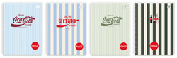KOŁOZESZYT A5 W KRATKĘ 100 K. ZESZYT NA SPIRALI COCA COLA JAPAN INTERDRUK