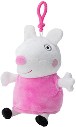 MASKOTKA PLUSZAK PORTFEL ŚWINKA PEPPA SUZY 16CM