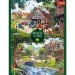 PUZZLE 2x500 ELEMENTÓW SIELANKOWE ŻYCIE MIASTECZKO UKŁADANKA 37494 TREFL