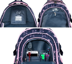 3w1 PLECAK BP-01 PIÓRNIK ST.RIGHT CATS KOTKI ŁAPKI