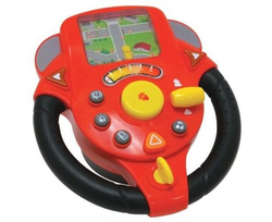 KIEROWNICA I GRA SYMULATOR JAZDY ŚWIATŁO DŹWIĘK