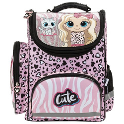 TORNISTER SZKOLNY ERGONOMICZNY DLA DZIEWCZYNKI BEST FRIENDS KOT