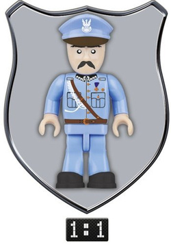 KLOCKI COBI NIEPODLEGŁOŚĆ JÓZEF PIŁSUDSKI 2980