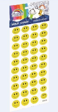 NAKLEJKI WYPUKŁE EMOJI EMOTIKONY EMOTKI BUŹKI P165
