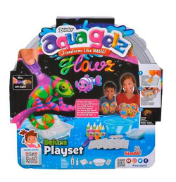 AQUA GELZ KREATYWNY ZESTAW DELUXE ŚWIECĄCY W CIEMNOŚCI FIGURKI 3D SIMBA