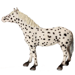 SCHLEICH KLACZ RASY KNABSTRUP KOŃ FIGURKA KONIK RĘCZNIE MALOWANA