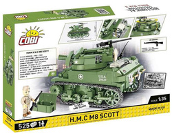 KLOCKI COBI CZOŁG HAUBICA SAMOBIEŻNA M8 SCOTT 2279