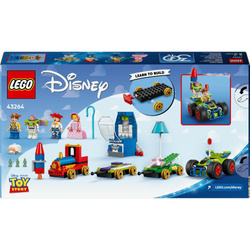 LEGO DISNEY TOY STORY POCIĄG OKOLICZNOŚCIOWY WYŚCIGÓWKA FIGURKI 43264