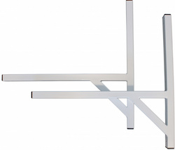 WSPORNIK UCHWYT KLIMATYZATORA LAKIEROWANY 700X700 BIAŁY