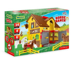 STADNINA KONI STAJNIA PLAY HOUSE RANCH DOMEK Z 4 KONIAMI - WADER