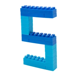 KLOCKI KONSTRUKCYJNE MAŁYCH GENIUSZY KOLOROWE BASIC 668 ELEMENTÓW ASKATO