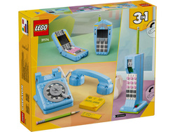 LEGO CREATOR 3w1 TELEFON W STYLU RETRO OŁÓWEK NOTATNIK KLOCKI 383 EL. 31174
