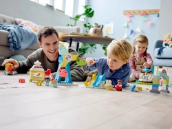 LEGO DUPLO PARK ROZRYWKI WESOŁE MIASTECZKO KARUZELA DUŻE KLOCKI 10956
