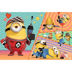 PUZZLE MINIONKI 60 ELEMENTÓW WESOŁE MINIONKI UKŁADANKA TREFL 17395