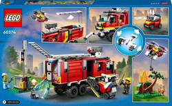 LEGO CITY WÓZ STRAŻACKI TERENOWY POJAZD STRAŻY POŻARNEJ 60374