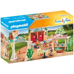 PLAYMOBIL FAMILY FUN KEMPING CAMPING FIGURKI AKCESORIA 100 ELEMENTÓW 71424
