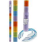 DŁUGOPIS ZMAZYWALNY WYMAZYWALNY ŚCIERALNY Z TABLICZKĄ MNOŻENIA 0,5mm FIOLET