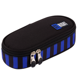 PIÓRNIK SZKOLNY SASZETKA USZTYWNIONA MAJEWSKI ST.RIGHT WEDNESDAY BLACK BLUE