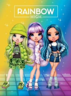 ZESZYT A5 3-LINIE 16 KARTEK LALKI RAINBOW HIGH