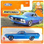 MATCHBOX 1970 FORD RANCHERO SAMOCHODZIK METALOWY MATTEL