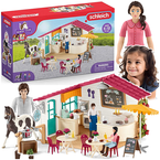 SCHLEICH HORSE CLUB KAWIARNIA DLA JEŹDŹCÓW KOŃ FIGURKI AKCESORIA 42592