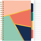 KOŁOZESZYT KOŁONOTATNIK PUKKA PAD LINIA B5/100 KARTEK PRZEKŁADKI GEOMETRIA