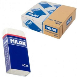 GUMKA DO ŚCIERANIA MAZANIA W KARTONOWEJ OSŁONCE BIAŁA 4024 MILAN - 3 szt.