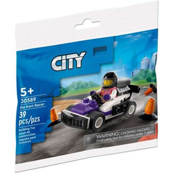 LEGO CITY WYŚCIGOWY GOKART SAMOCHÓD WYŚCIGÓWKA 30589 SASZETKA