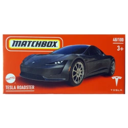 TESLA ROADSTER SAMOCHÓD AUTO MODEL KOLEKCJONERSKI 1:64 MATCHBOX