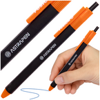 DŁUGOPIS AUTOMATYCZNY NIEBIESKI ASTRA FUSION 0,6mm TRÓJKĄTNY LEKKO PISZE