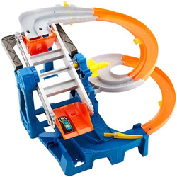 TOR HOT WHEELS MOTORIZED WYŚCIG W FABRYCE + AUTO