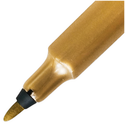 MARKER PISAK FLAMASTER PERMANENTNY NIEZMYWALNY ZŁOTY 1mm CENTROPEN