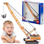 KOPARKA LINOWA LIEBHERR DŹWIG 1:87 KOLEKCJONERSKA MODEL METALOWY SIKU 1891