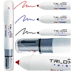 MARKER SUCHOŚCIERALNY STOŻKOWY 3 KOLORY MUNGYO 3w1 DO BIAŁYCH TABLIC