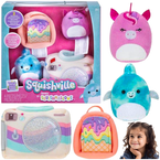 SQUISHMALLOWS SQUISHVILLE MIĘKKA MASKOTKA PLUSZAKI 4w1 APARAT JEDNOROŻEC
