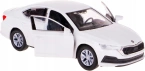 SKODA OCTAVIA BIAŁY METALOWY SAMOCHÓD KOLEKCJONERSKI WELLY 1:34
