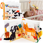 KSIĄŻECZKA SENSORYCZNA MATERIAŁOWA EDUKACYJNA MIESZKAŃCY FARMY ZAWIESZKA