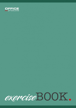 ZESZYT A5 LINIA 96 KARTEK SZKOLNY LAMINOWANA OKŁADKA OFFICE - 4 sztuki