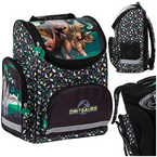 TORNISTER ERGONOMICZNY SZKOLNY DLA CHŁOPCA DINOZAUR T-REX DINO DERFORM