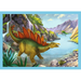 PUZZLE WYJĄTKOWE DINOZAURY DINO UKŁADANKA 4w1 71 EL. 34609 TREFL