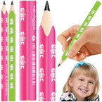 OŁÓWEK HB TRÓJKĄTNY JUMBO DREWNIANY LAKIEROWANY KEYROAD SZKOLNY - 2 szt.