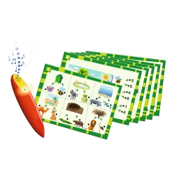 GRA PLANSZOWA EDUKACYJNA ZWIERZĘTA MAGICZNY OŁÓWEK TREFL 02111