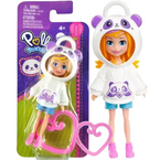 POLLY POCKET FIGURKA LALECZKA ZAWIESZKA UBRANKO BLUZA PANDA MATTEL